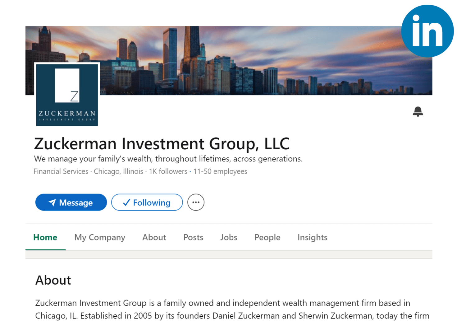 Careers in Wealth Management and Investments Zuckerman Investment Group